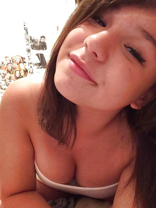 15P Brunette teen amateur non nude