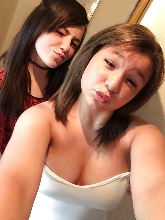 15P Brunette teen amateur non nude