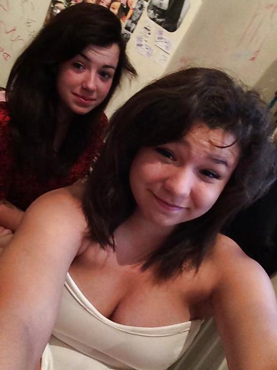 15P Brunette teen amateur non nude