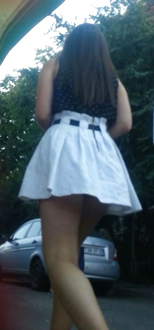 5P Spy sexy teens upskirt romanian