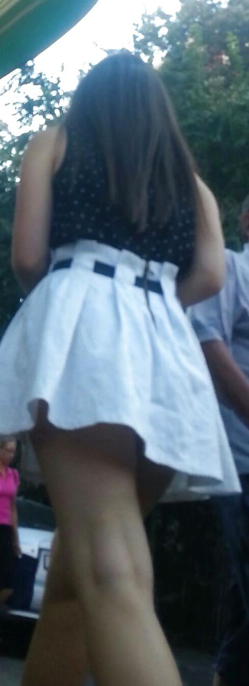 5P Spy sexy teens upskirt romanian