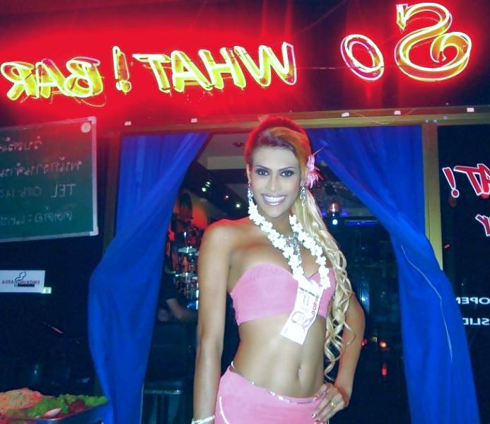 25P Blond Ladyboy Nicole aka Fah from Pattaya