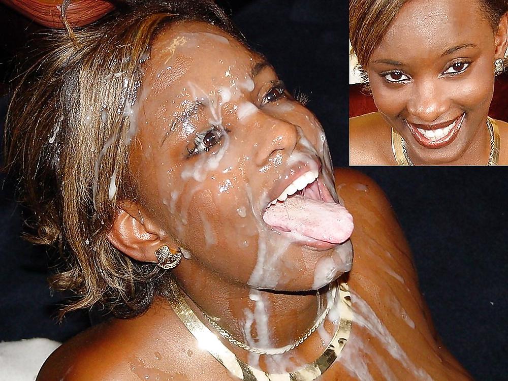 10P Bukkake girls before and after