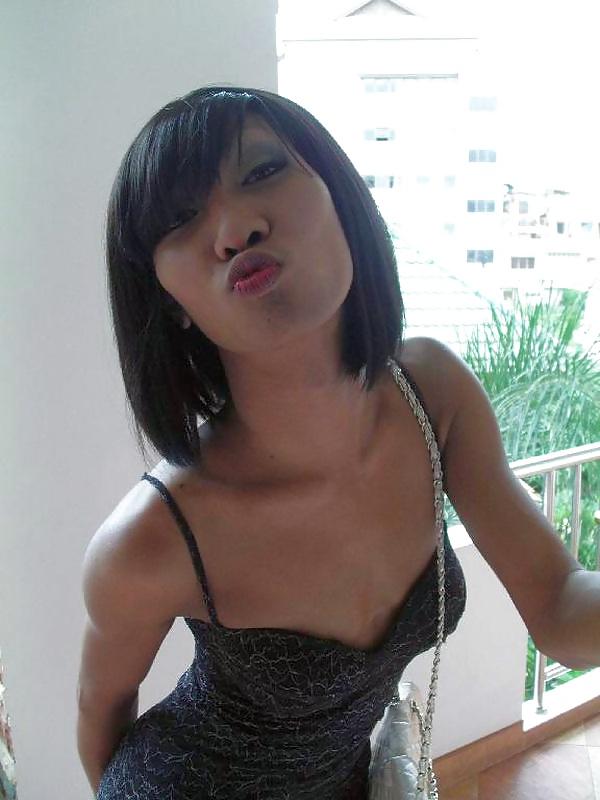 25P Ladyboy Ay from Pattaya - very skinny