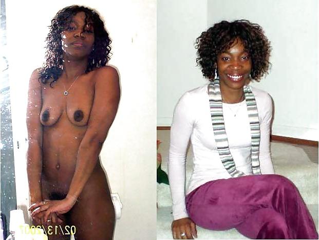 18P Clothed and Nude 3  Ebony Women 