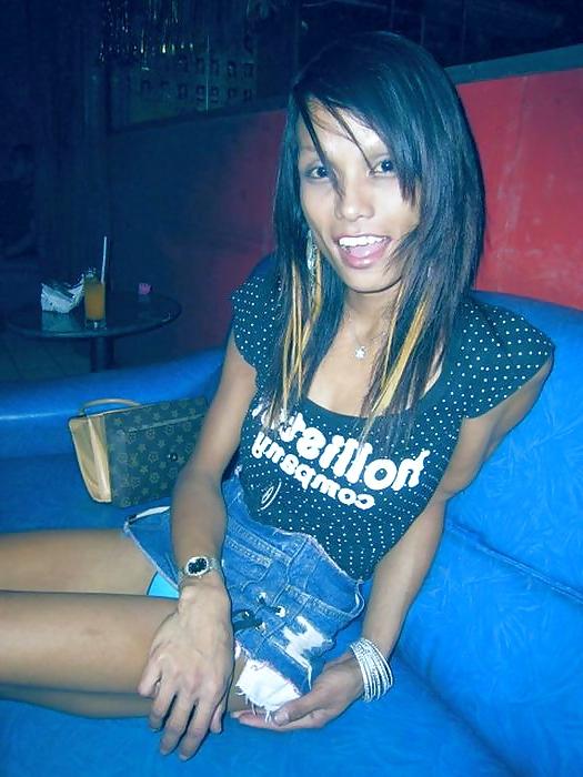 25P Ladyboy Beam from Pattaya - very skinny