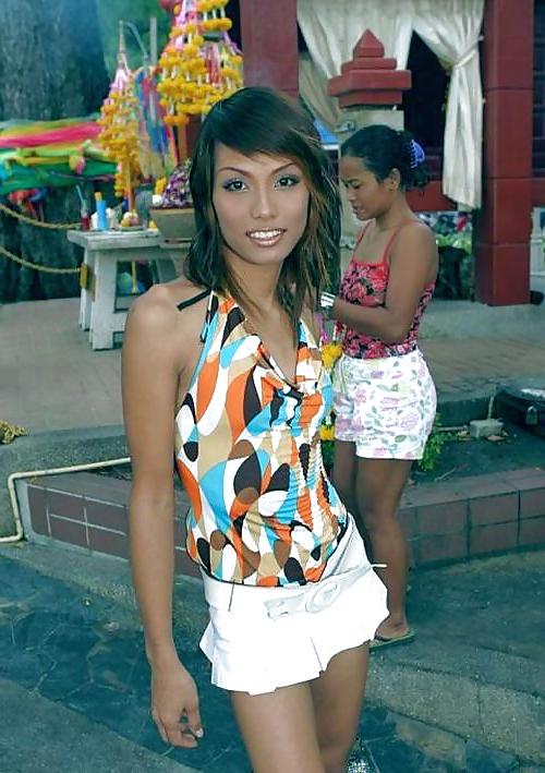 25P Ladyboy Beam from Pattaya - very skinny