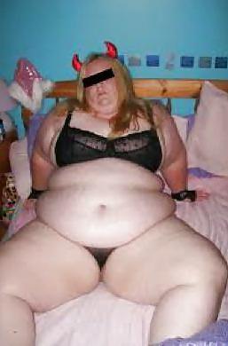 8P BBW Devil Girl Gets Naked And Covered In Cum