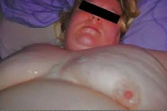 8P BBW Devil Girl Gets Naked And Covered In Cum