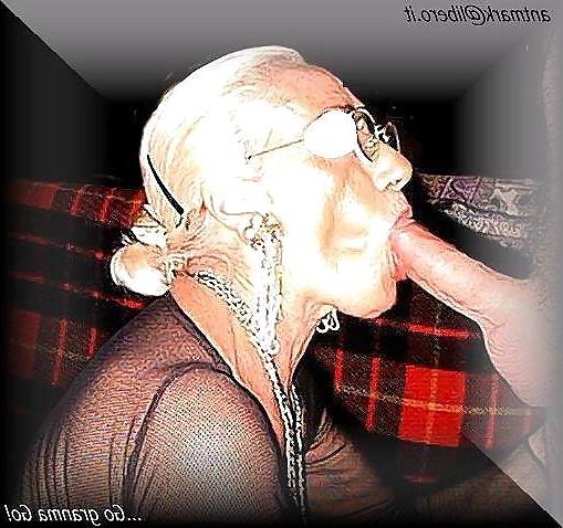 25P Naughty Granny Giuliana