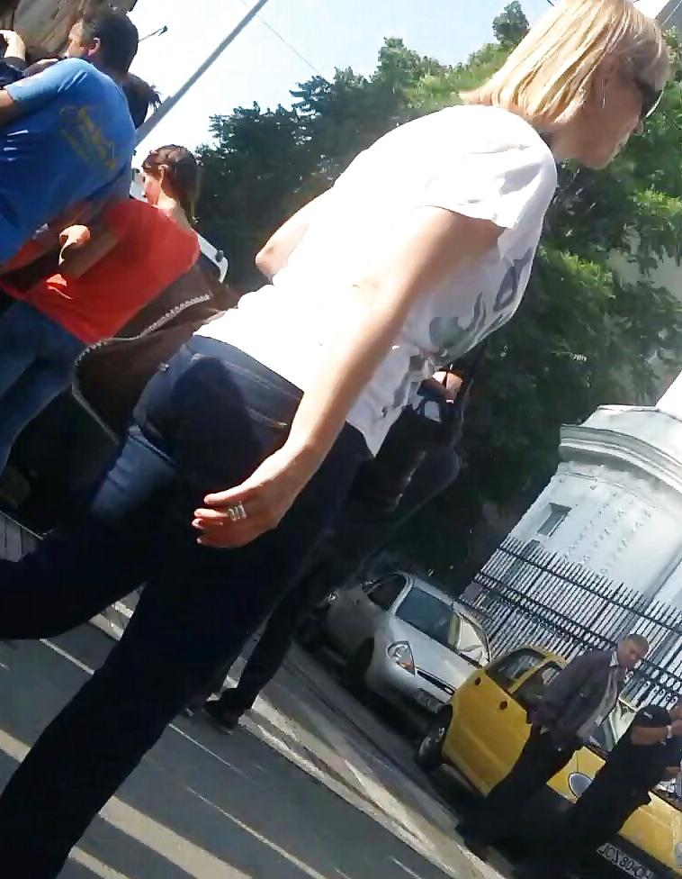 19P Spy sexy ass romanian