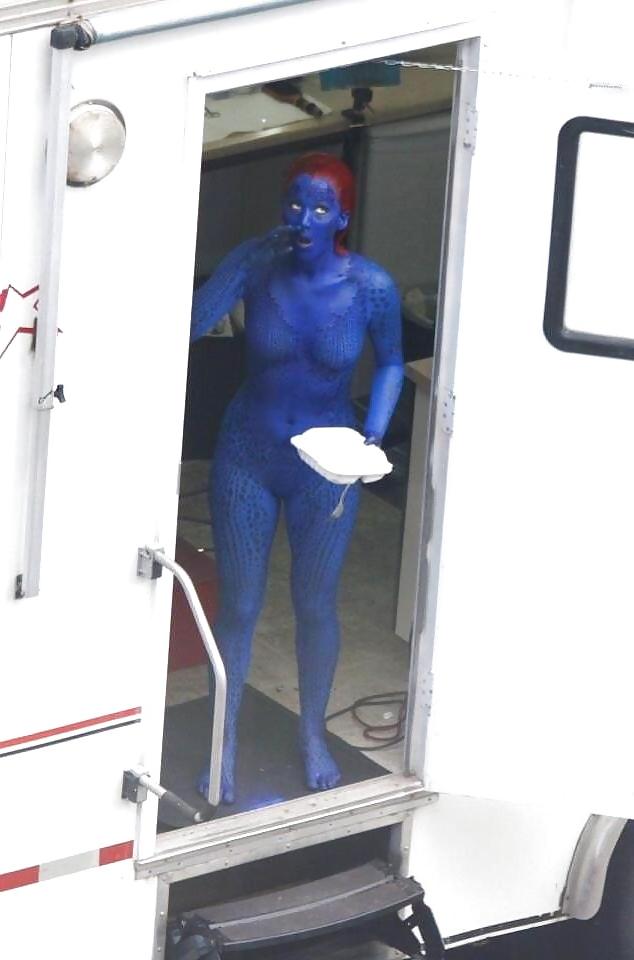 25P Jennifer Lawrence ,messtick from x-men movies 2014