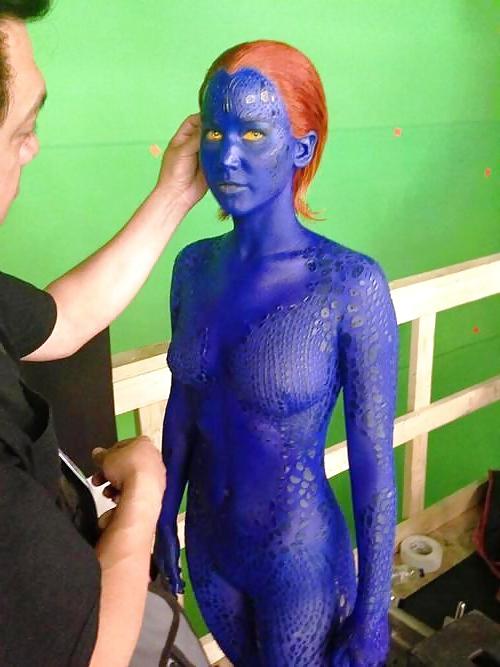 25P Jennifer Lawrence ,messtick from x-men movies 2014