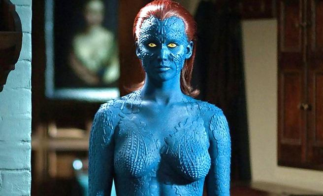 25P Jennifer Lawrence ,messtick from x-men movies 2014