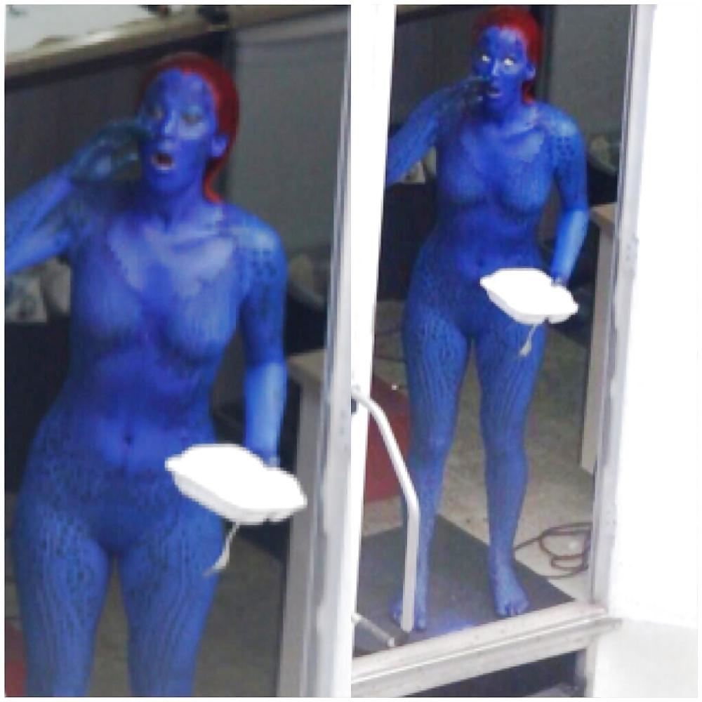 25P Jennifer Lawrence ,messtick from x-men movies 2014