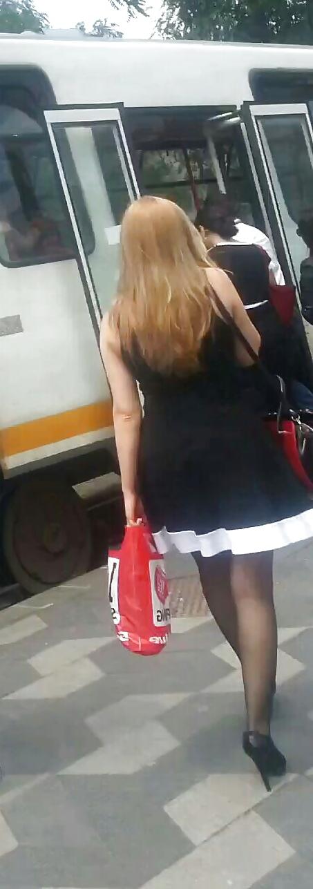 6P Spy sexy skirt teens romanian