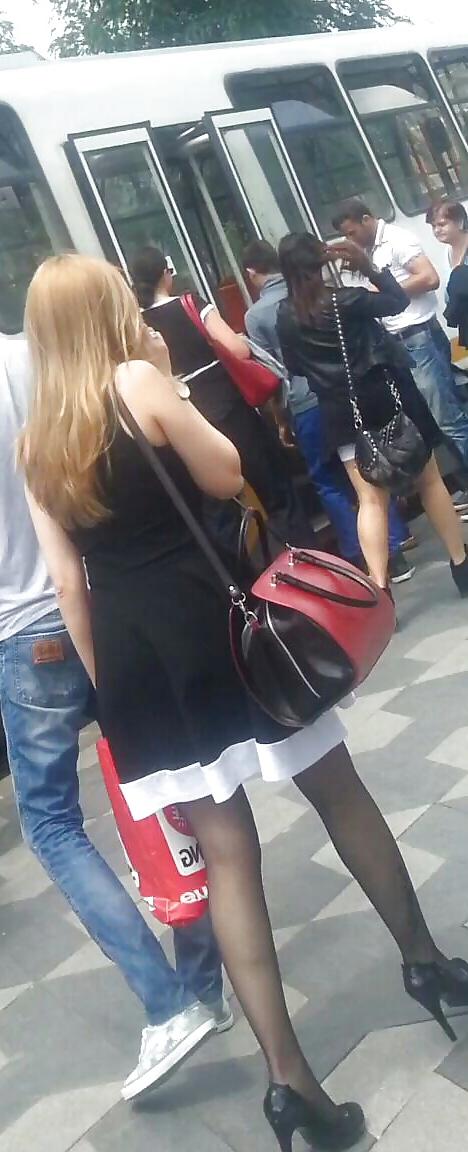6P Spy sexy skirt teens romanian