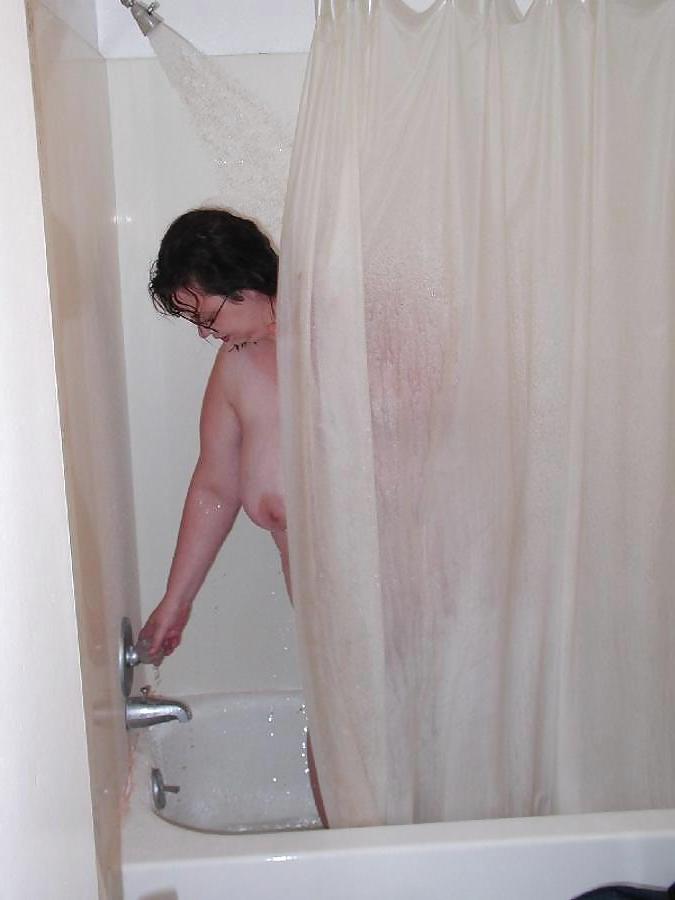 18P Bbw in shower