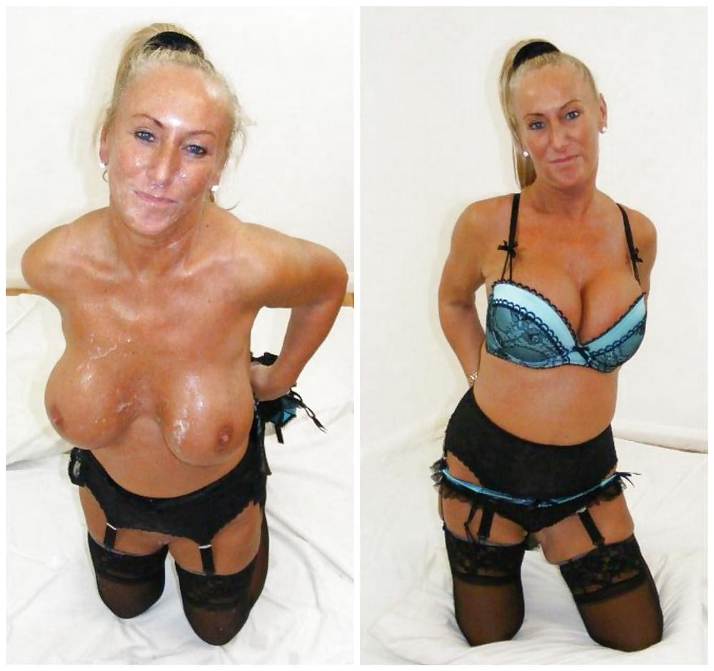 16P Bukkake Milfs - Before and after