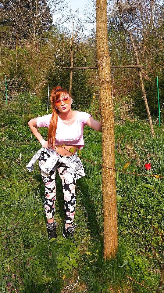 25P Hot Russian Redhead Mira  - Geile Rothaarige Russin Mira