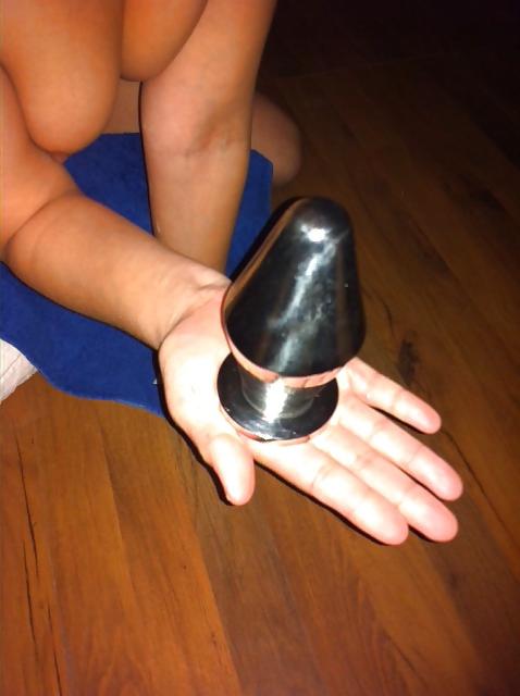 8P TOPBICHE enormus metal buttplug 1,5 kg !