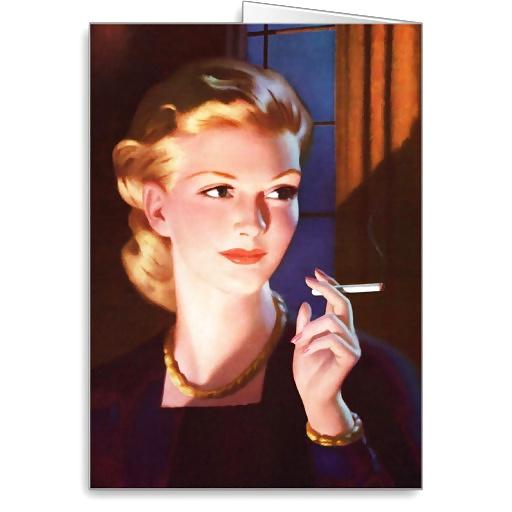 17P Smoking Pin Up Girls