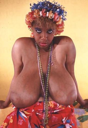 18P Huge Vintage Ebony Juggs