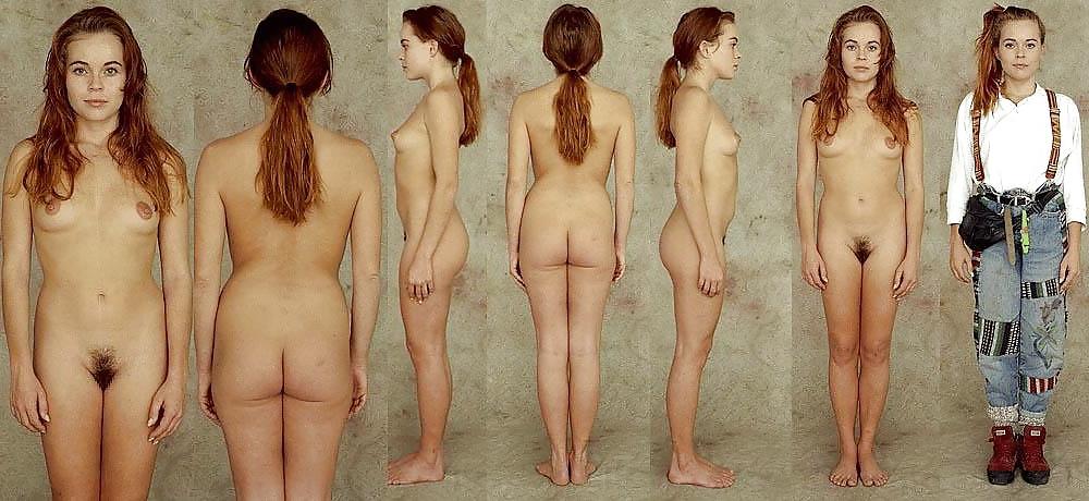 25P Clothed unclothed models