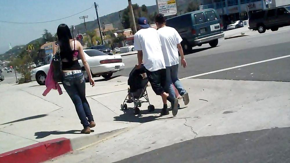 13P Butt crossing Ass in Jeans