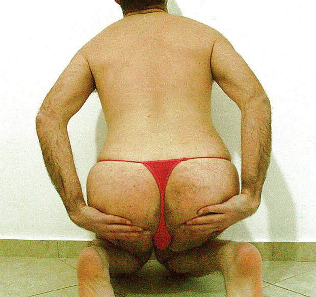 9P My Greek ass in thong 2014