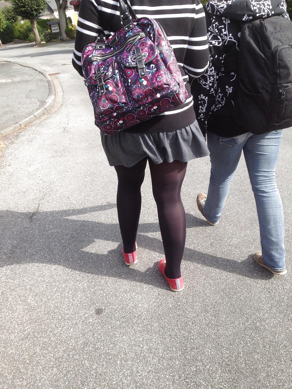 13P Sexy thick legs of a black girl