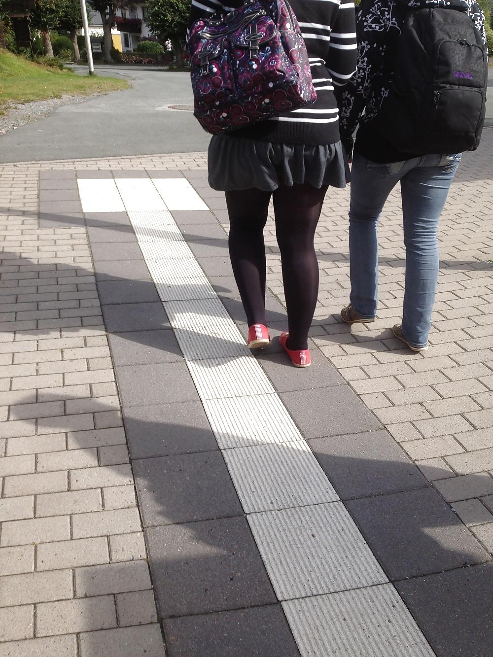 13P Sexy thick legs of a black girl