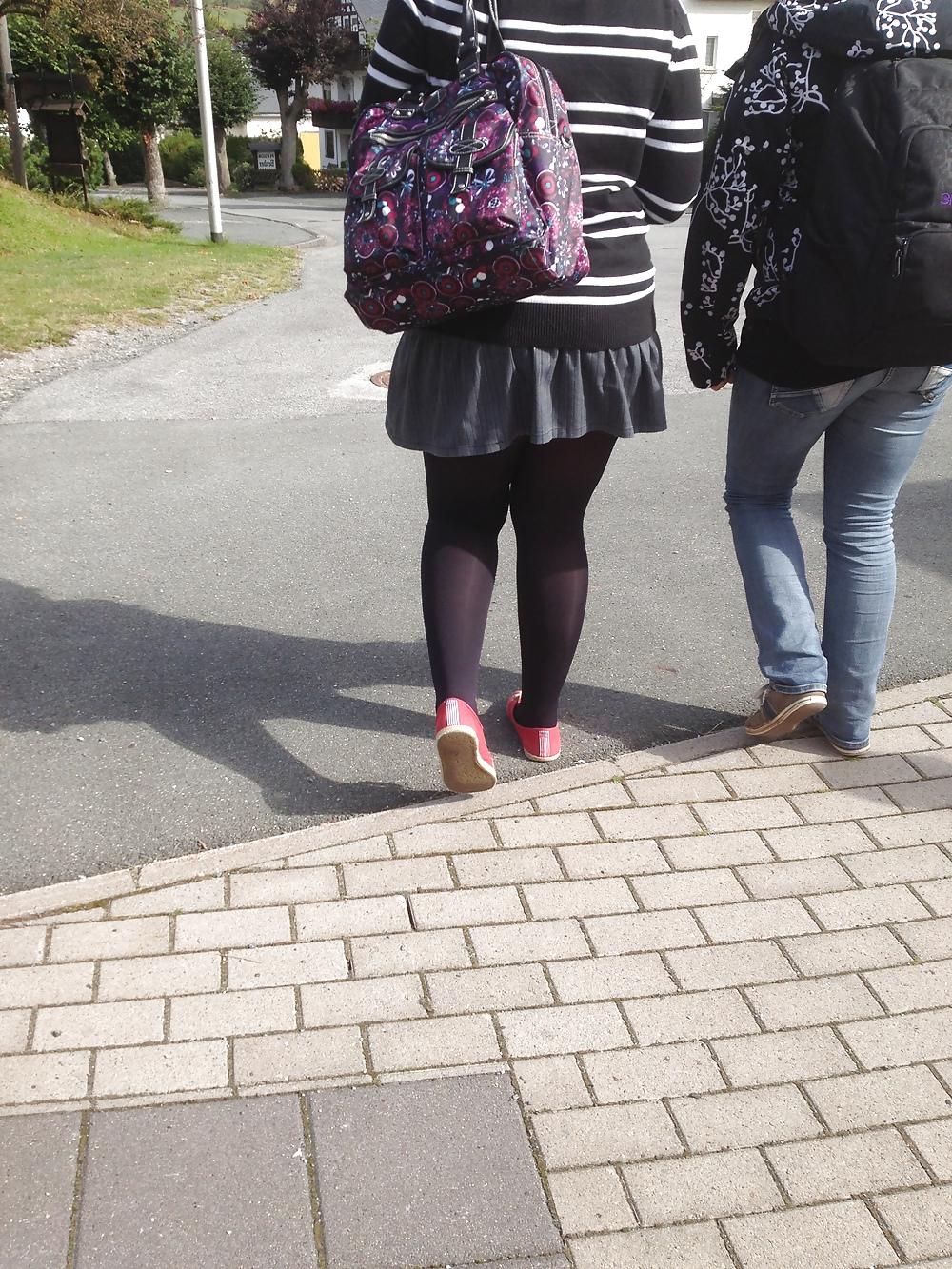 13P Sexy thick legs of a black girl