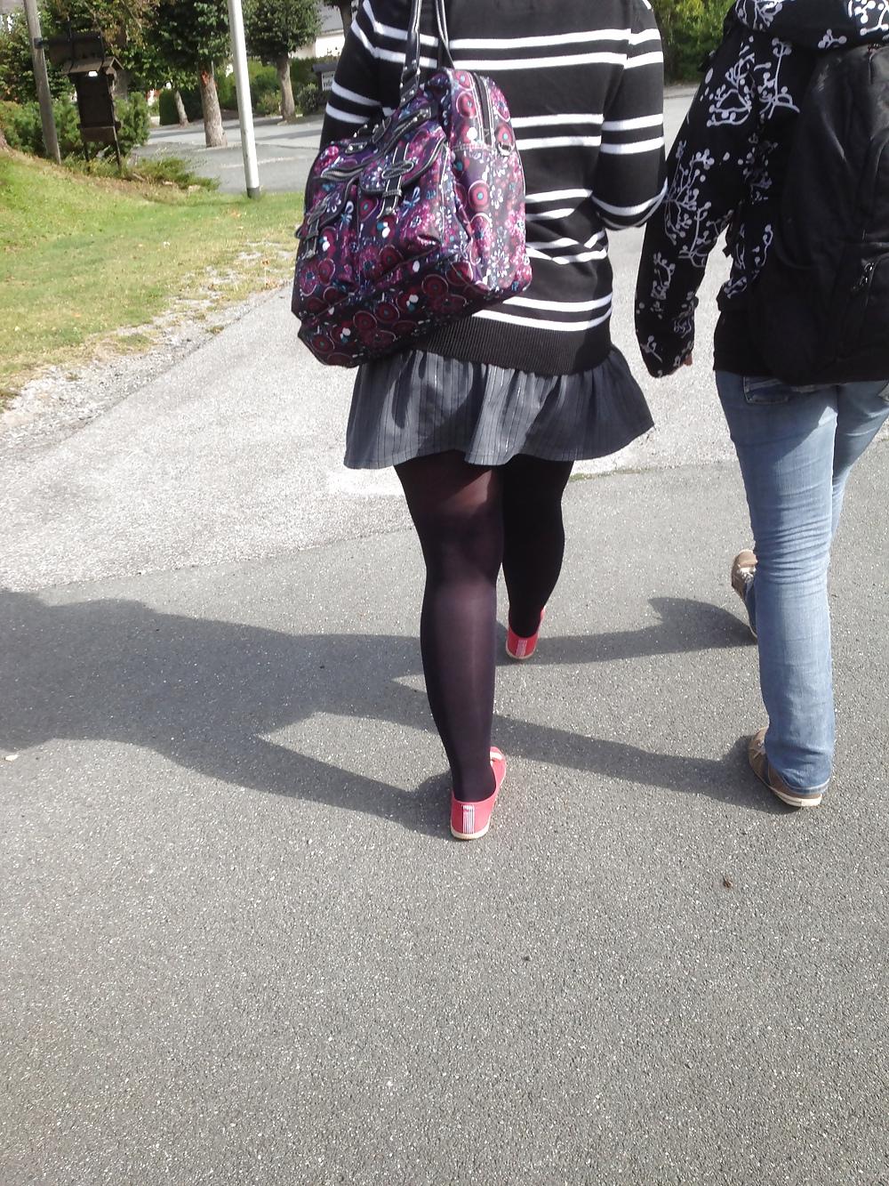 13P Sexy thick legs of a black girl