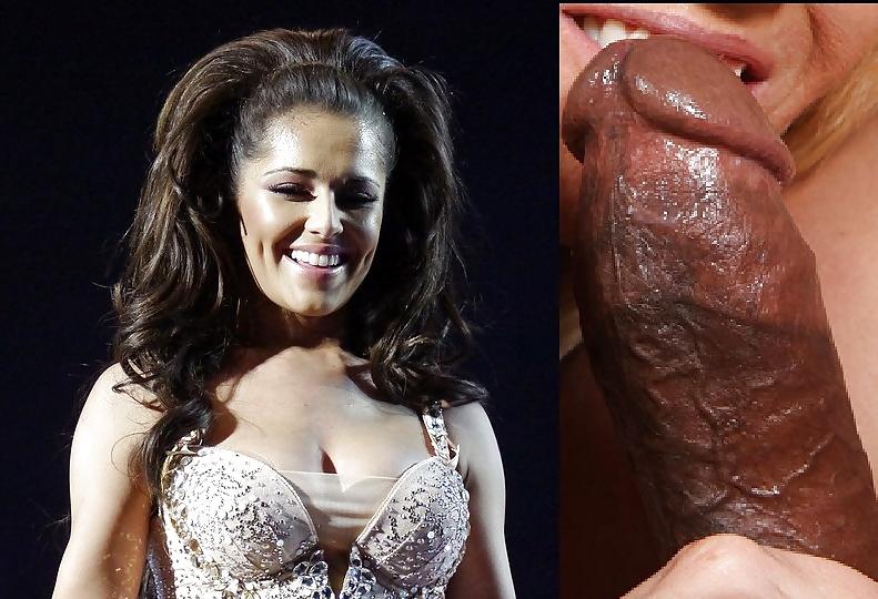 8P Cheryl Cole Black Cock 9