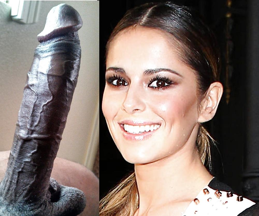8P Cheryl Cole Black Cock 9
