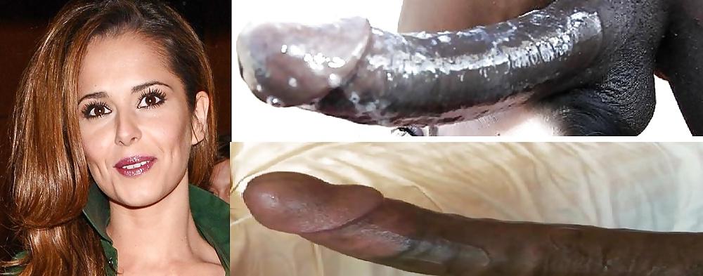 8P Cheryl Cole Black Cock 9