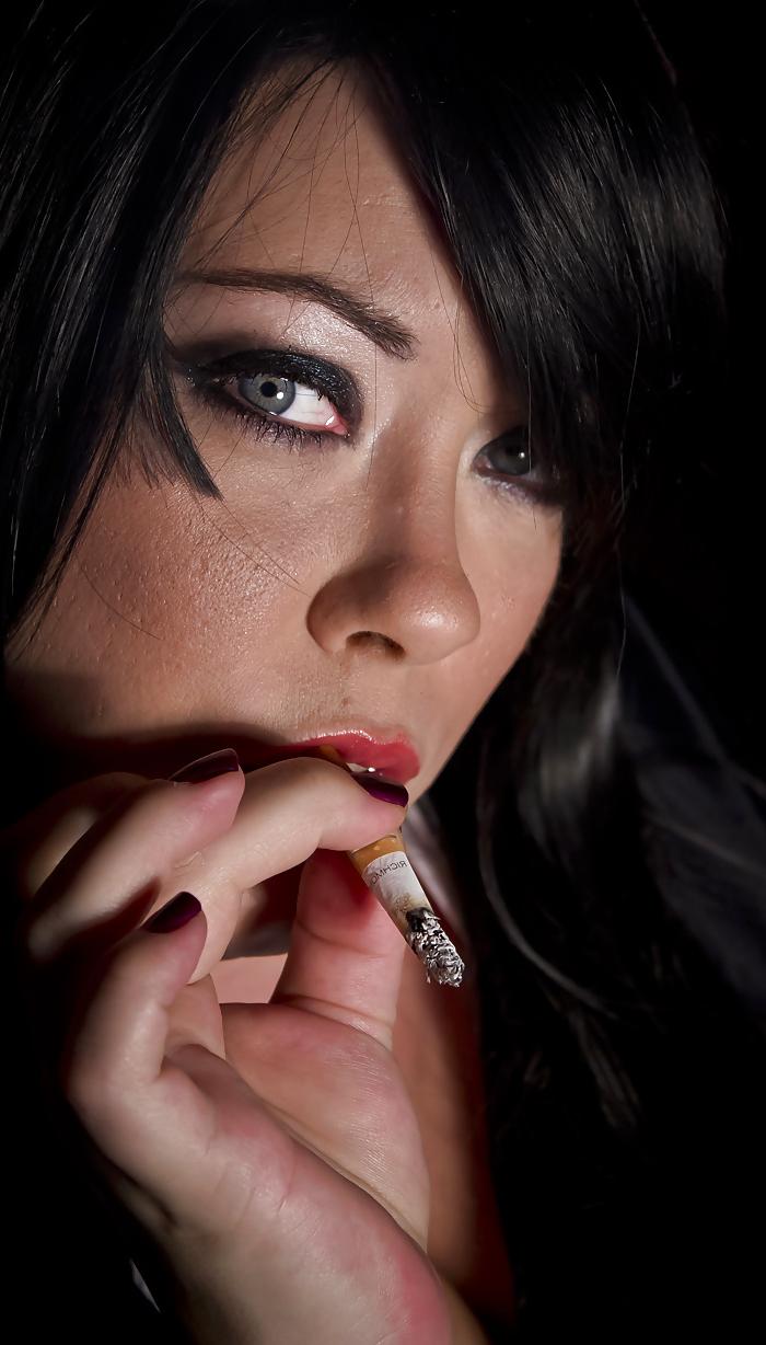 25P Tina Snua Dressed Sexily & Smoking - BBW Fetish 