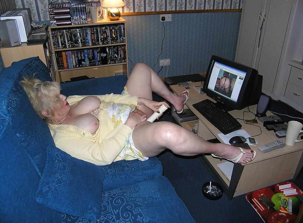 20P Grandma with her toy.