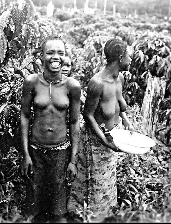 25P Naive native nudity captured in colonial times II