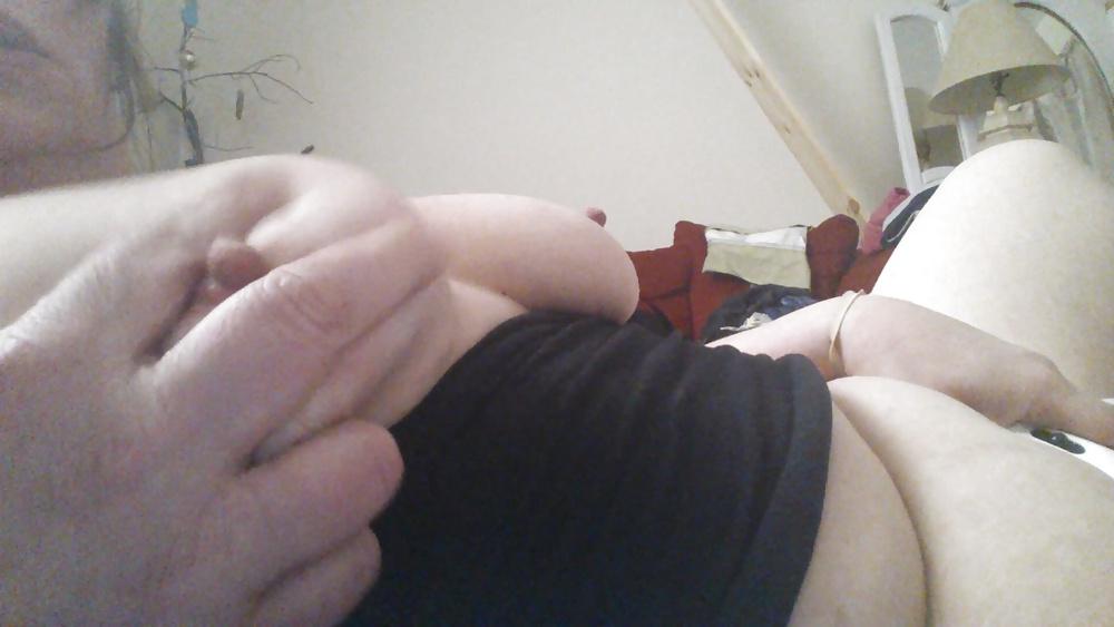 5P It feels so good to squeeze my tits and nipples