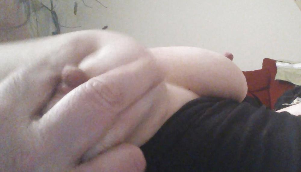 5P It feels so good to squeeze my tits and nipples