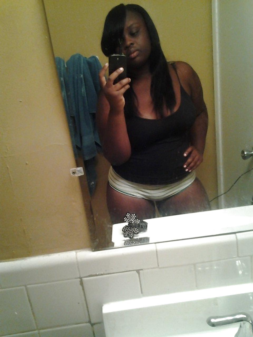 12P Black Girl Selfshots