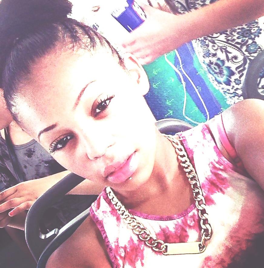12P Sweet Black Teen