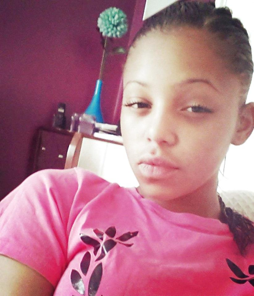 12P Sweet Black Teen