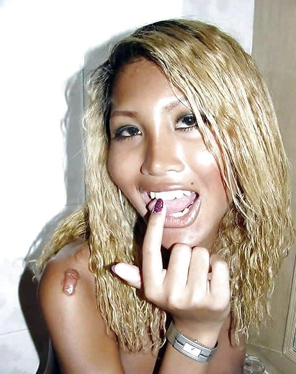 25P Blond Ladyboy Pop from Phuket