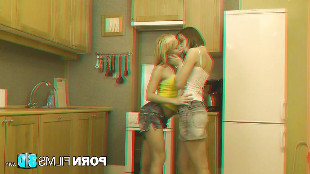 16P Porn Films 3D - Cum In The Kitchen