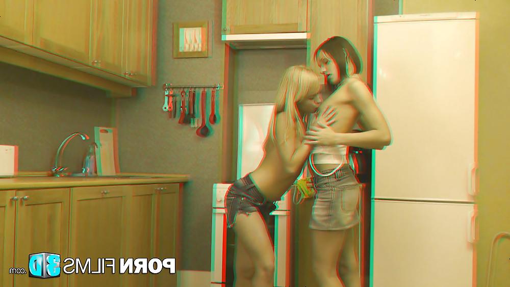 16P Porn Films 3D - Cum In The Kitchen