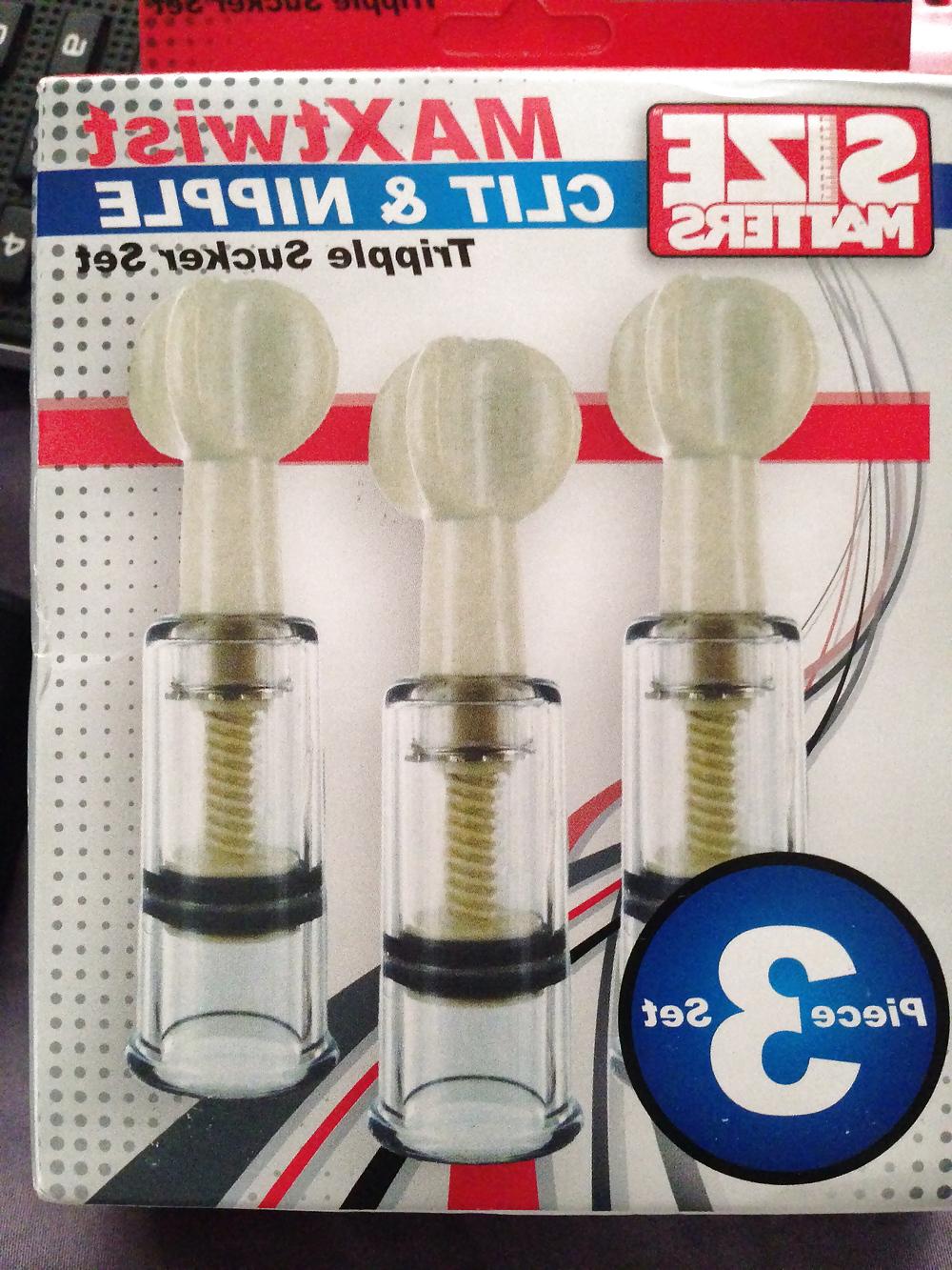 13P New Nipple Pump and Butt Plug