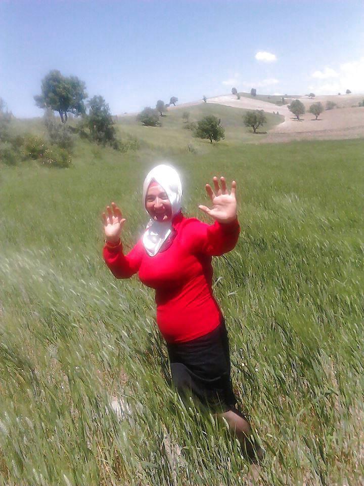 25P Turbanli hijab arab turkish afet olgun